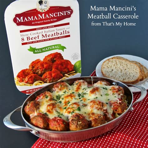 Mama's meatballs - Mama Lucia Meatballs are the perfect addition to spruce up any dish! These bite-sized meatballs can either be sliced or used whole in soups, stews, omelets, salads, pizza, …